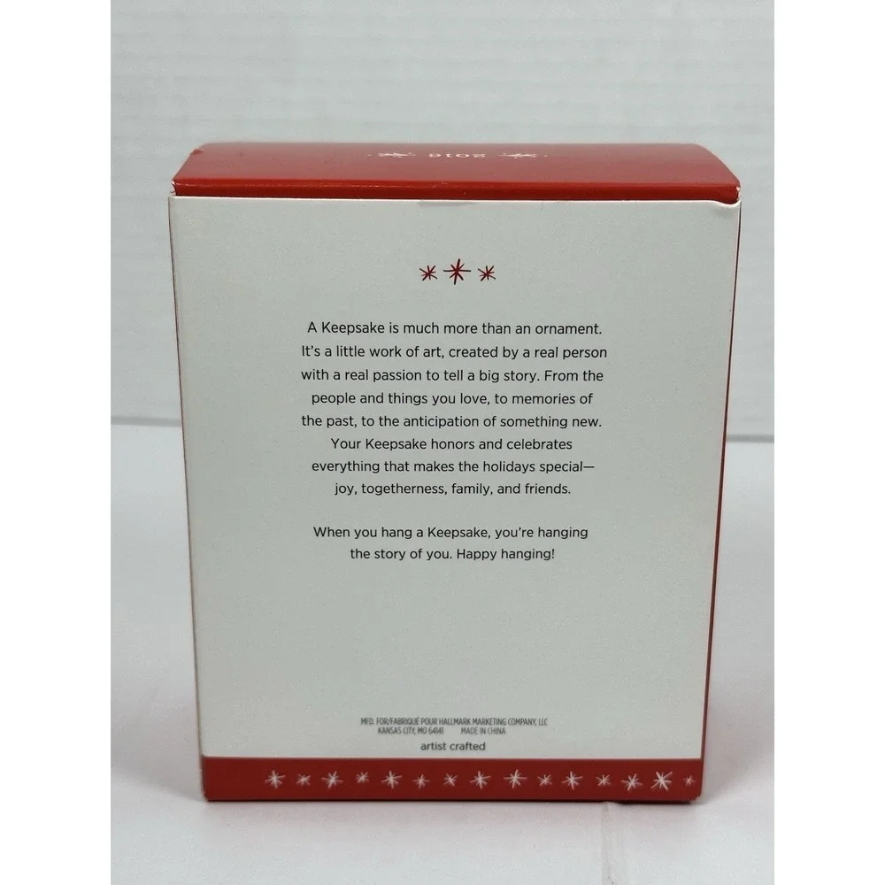 Hallmark Keepsake 2016 Ornament Team Iron Man Captain America Civil War QXI3454
